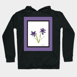 Purple Flowers! Hoodie